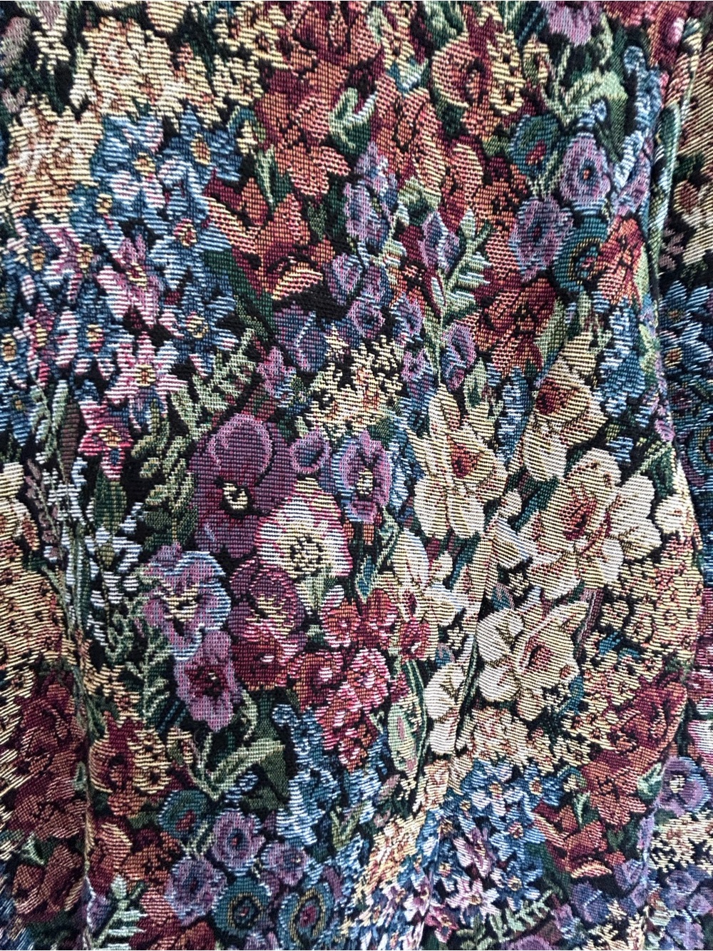 Rare Floral Vintage Tapestry Blazer Jacket - Picture 4 of 5
